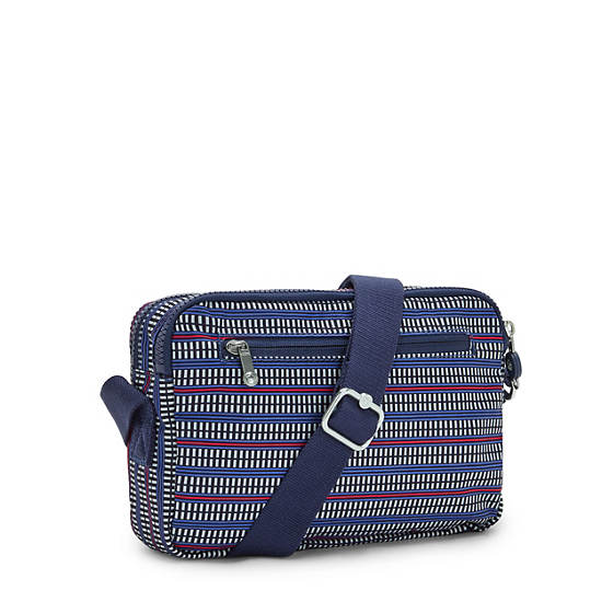 Sacs Crossbody Kipling Abanu Medium Printed Bleu | FR 2193GS